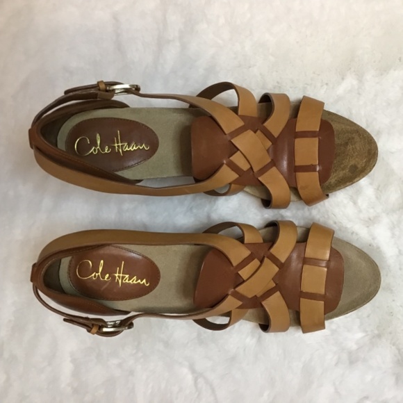 Cole Haan Nike Air Jocelyn Stacked Heel Sandals - Picture 3 of 13